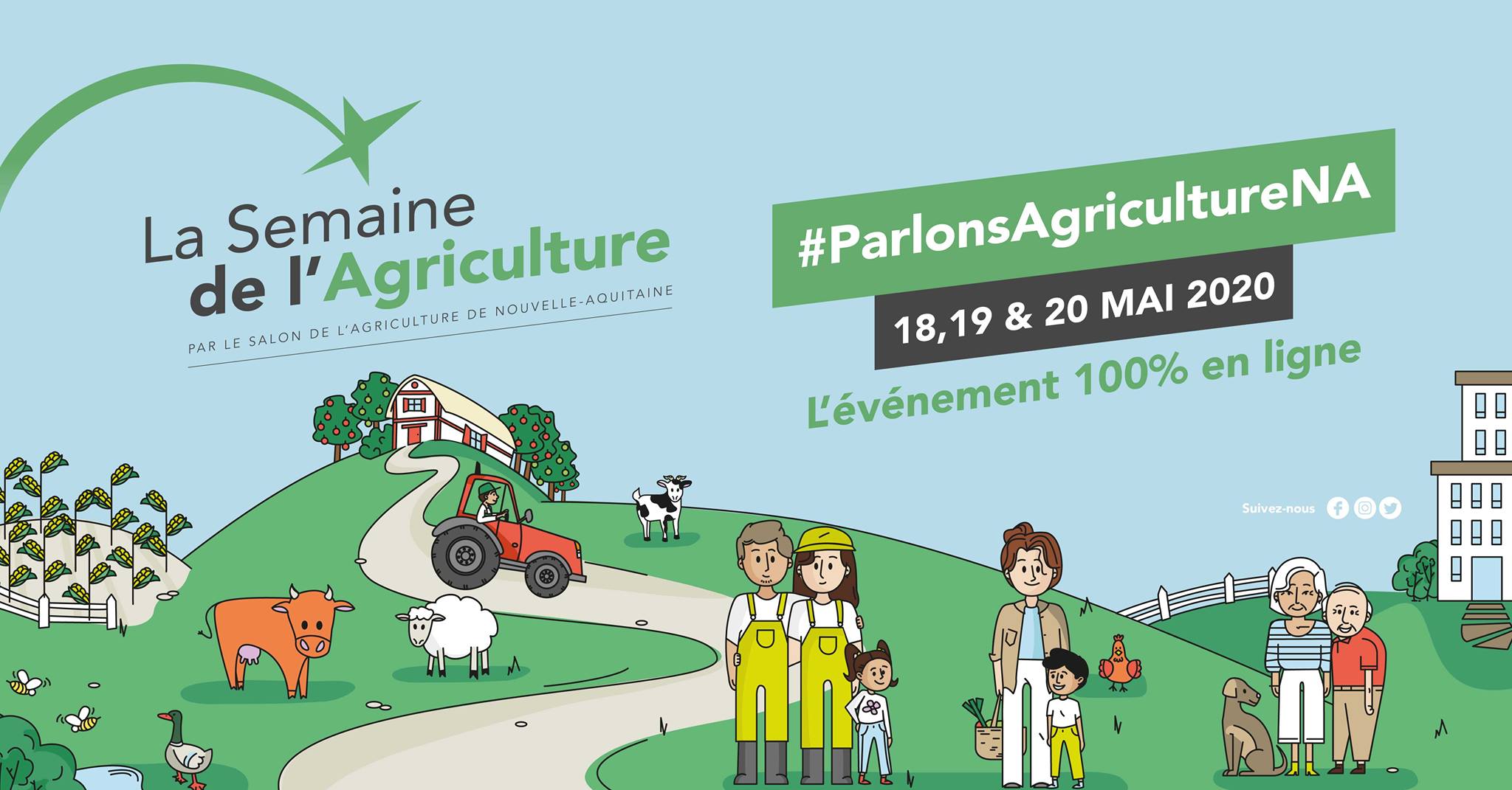 Semaine de l'Agriculture NA : 100% en ligne