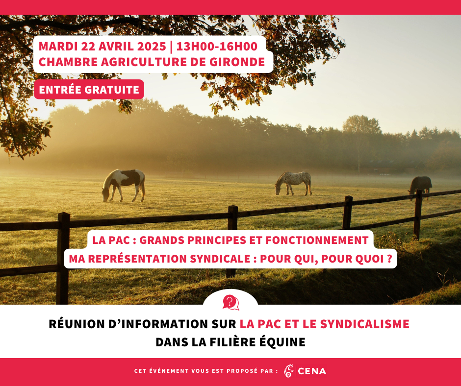 Réunion d'information - la PAC et le syndicalisme