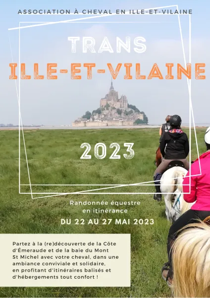 La Trans Ille-et-Vilaine 2023; la randonnée équestre annuelle
